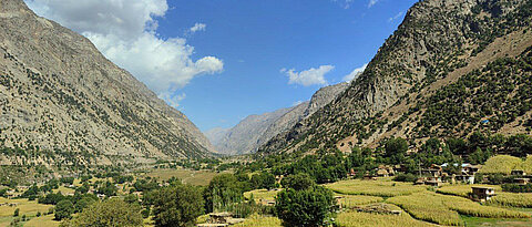 Das Tal von Ktivi (Kantiwā) in Zentral-Nuristan.
