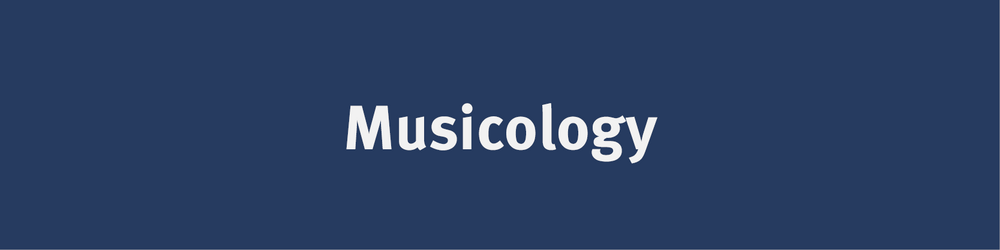 Musicology