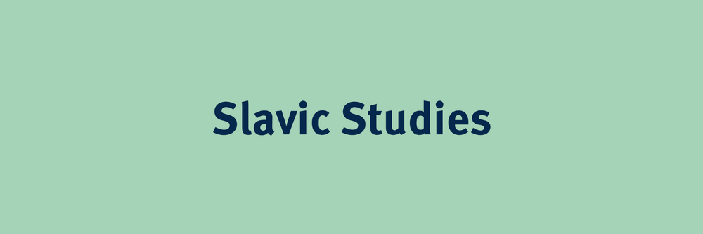 Slavic Studies