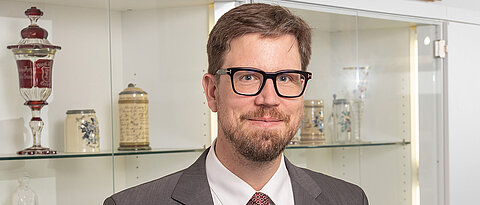 Johannes Sander arbeitet bereits als studentische Hilfskraft am IfH. Nun leitet er die Einrichtung. 