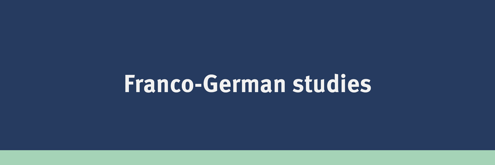 Franco-German studies