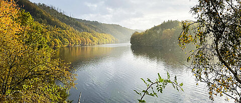 The Urft Valley Reservoir had already been the focus of the researchers' attention in a previous project. It is over 120 years old, making it the oldest reservoir in the Eifel region.