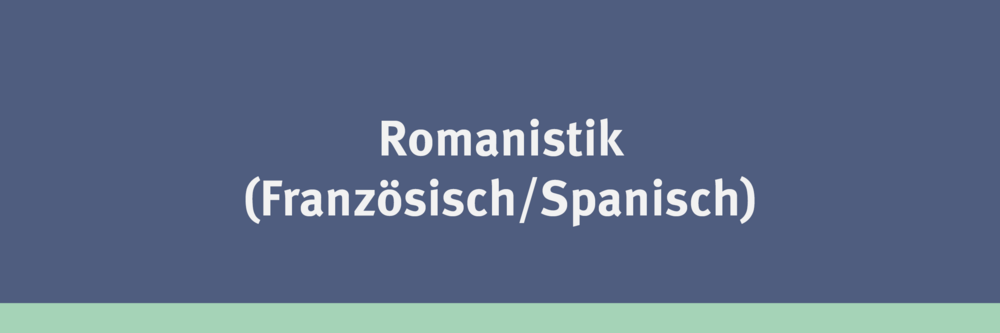  Romanistik (Französisch/Spanisch)