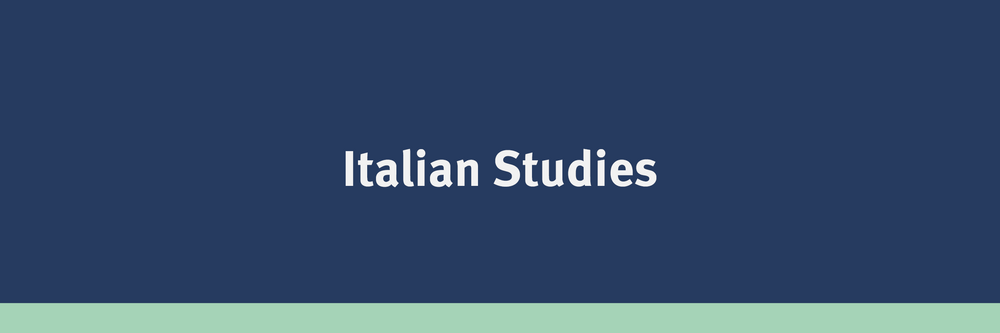 Italian Studies