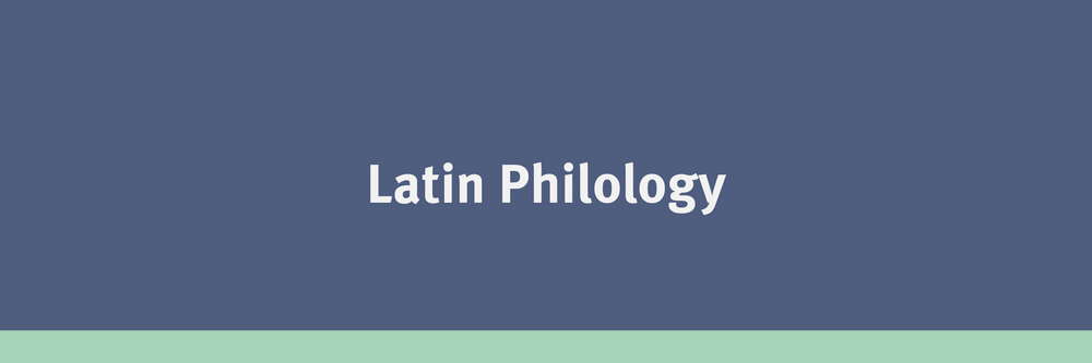 Latin Philology