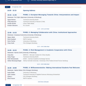 Programme
