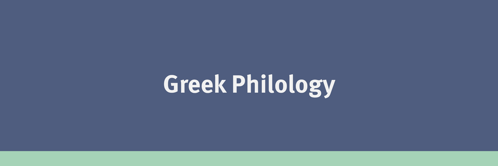 Greek Philology