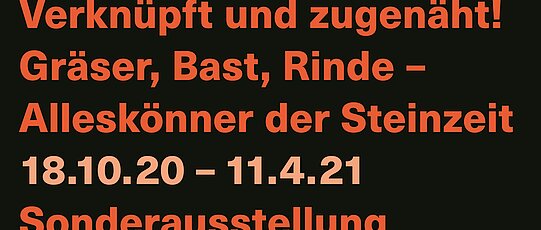 Verknüpft und zugenäht! Gräser, Bast, Rinde – Alleskönner der Steinzeit