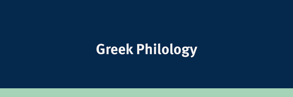 Greek Philology