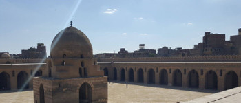 Blick in die Moschee von Ahmad Ibn Tulun.